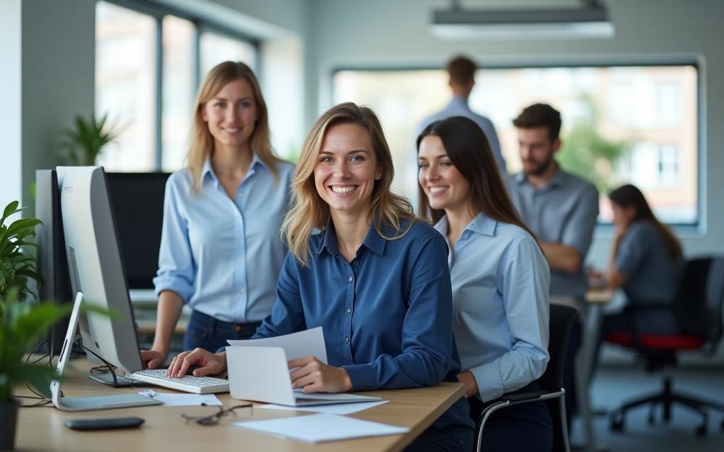 Team von International Driving Help im Brünner Büro